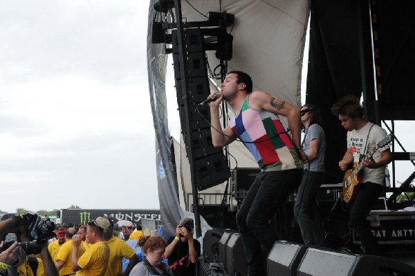 Say Anything on the Highway 1 Stage, Warped Tour, Verizon Wireless Amphithe