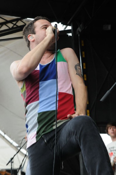 Say Anything on the Highway 1 Stage, Warped Tour, Verizon Wireless Amphithe