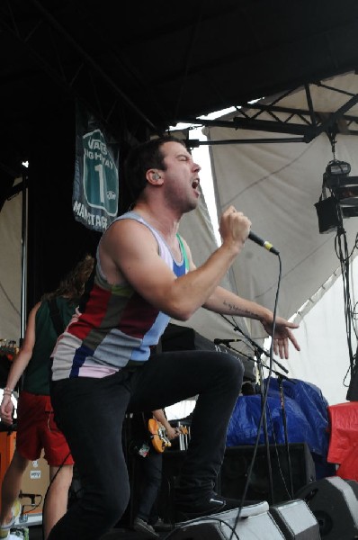 Say Anything on the Highway 1 Stage, Warped Tour, Verizon Wireless Amphithe