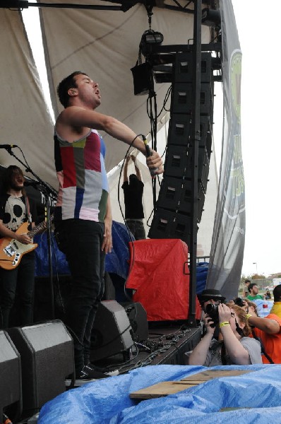 Say Anything on the Highway 1 Stage, Warped Tour, Verizon Wireless Amphithe