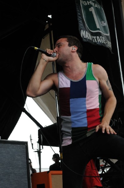 Say Anything on the Highway 1 Stage, Warped Tour, Verizon Wireless Amphithe