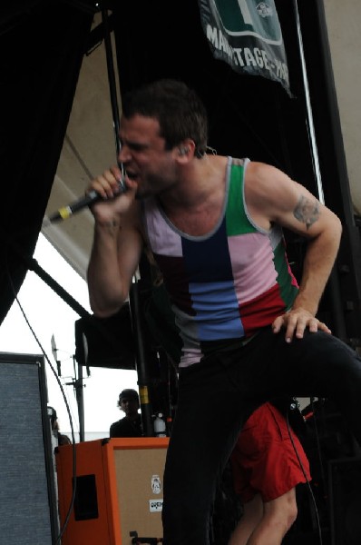 Say Anything on the Highway 1 Stage, Warped Tour, Verizon Wireless Amphithe