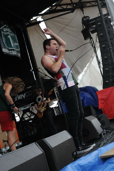 Say Anything on the Highway 1 Stage, Warped Tour, Verizon Wireless Amphithe