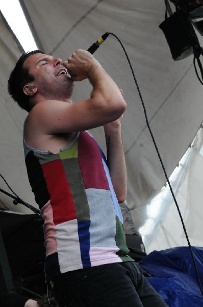 Say Anything on the Highway 1 Stage, Warped Tour, Verizon Wireless Amphithe