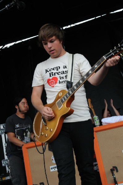 Say Anything on the Highway 1 Stage, Warped Tour, Verizon Wireless Amphithe