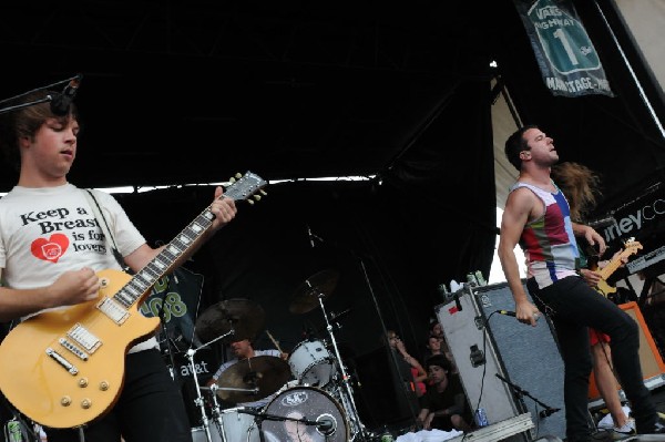 Say Anything on the Highway 1 Stage, Warped Tour, Verizon Wireless Amphithe
