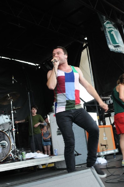 Say Anything on the Highway 1 Stage, Warped Tour, Verizon Wireless Amphithe