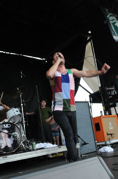 Say Anything on the Highway 1 Stage, Warped Tour, Verizon Wireless Amphithe