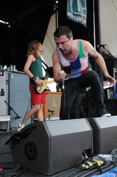 Say Anything on the Highway 1 Stage, Warped Tour, Verizon Wireless Amphithe