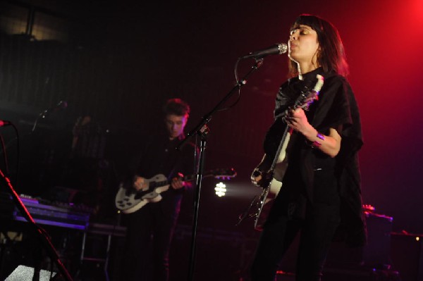 School of Seven Bells at the Austin Music Hall, Austin, Texas April 21, 201
