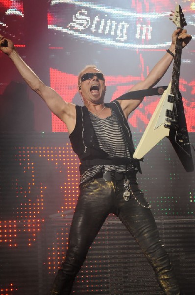 The Scorpions at the AT&T Center in San Antonio, Texas 07/23/10 - photo