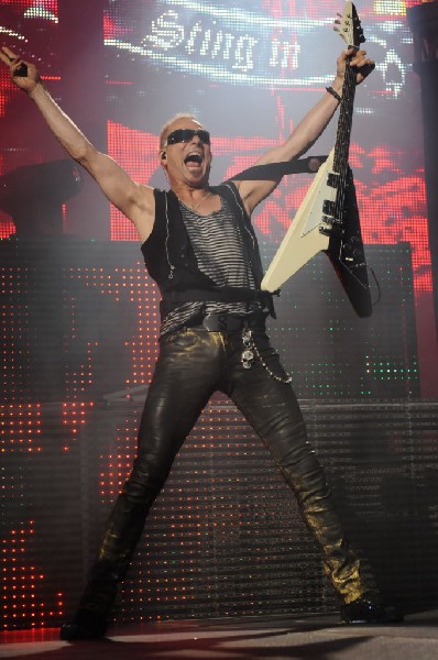 The Scorpions at the AT&T Center in San Antonio, Texas 07/23/10 - photo