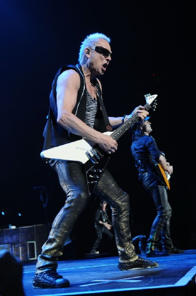 The Scorpions at the AT&T Center in San Antonio, Texas 07/23/10 - photo