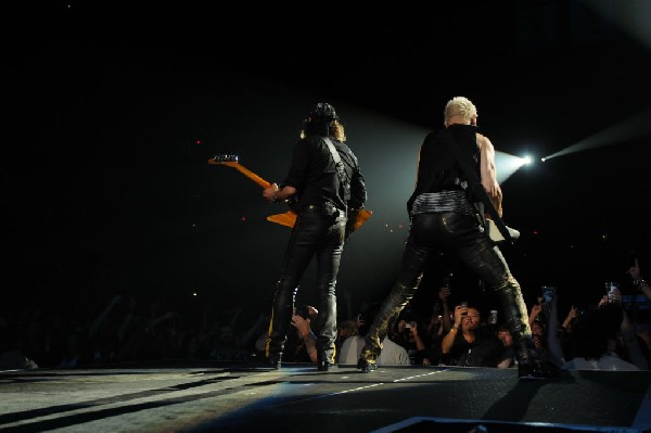 The Scorpions at the AT&T Center in San Antonio, Texas 07/23/10 - photo