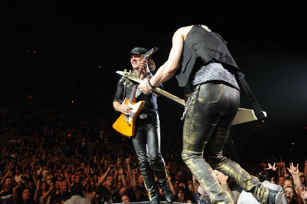 The Scorpions at the AT&T Center in San Antonio, Texas 07/23/10 - photo