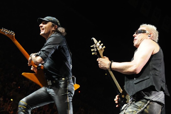 The Scorpions at the AT&T Center in San Antonio, Texas 07/23/10 - photo