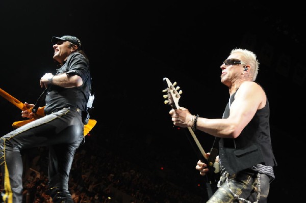The Scorpions at the AT&T Center in San Antonio, Texas 07/23/10 - photo