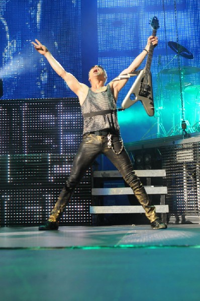 The Scorpions at the AT&T Center in San Antonio, Texas 07/23/10 - photo
