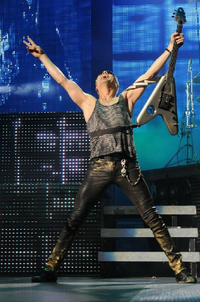 The Scorpions at the AT&T Center in San Antonio, Texas 07/23/10 - photo