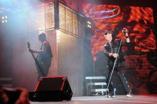 The Scorpions at the AT&T Center in San Antonio, Texas 07/23/10 - photo