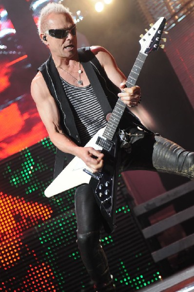 The Scorpions at the AT&T Center in San Antonio, Texas 07/23/10 - photo