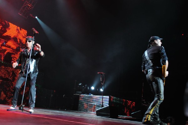 The Scorpions at the AT&T Center in San Antonio, Texas 07/23/10 - photo