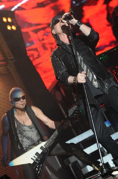 The Scorpions at the AT&T Center in San Antonio, Texas 07/23/10 - photo