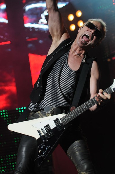 The Scorpions at the AT&T Center in San Antonio, Texas 07/23/10 - photo