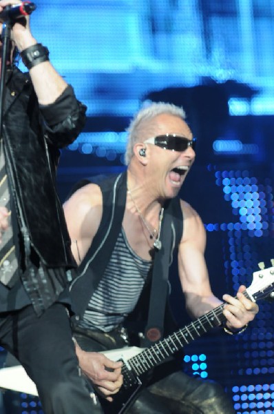 The Scorpions at the AT&T Center in San Antonio, Texas 07/23/10 - photo