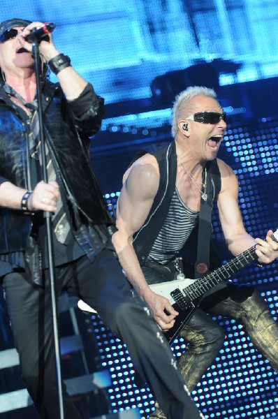 The Scorpions at the AT&T Center in San Antonio, Texas 07/23/10 - photo