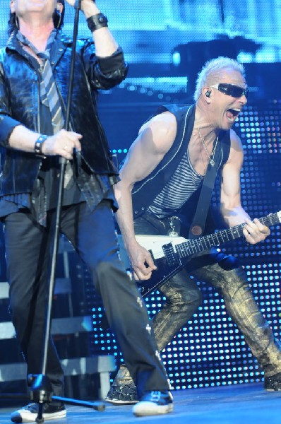 The Scorpions at the AT&T Center in San Antonio, Texas 07/23/10 - photo