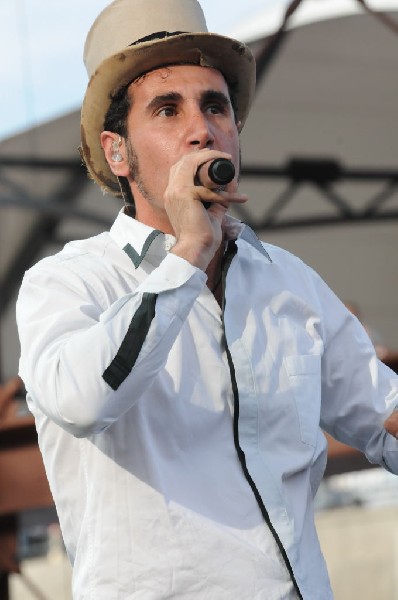 Serj Tankian at Ozzfest 2008, Pizza Hut Park, Frisco, Texas