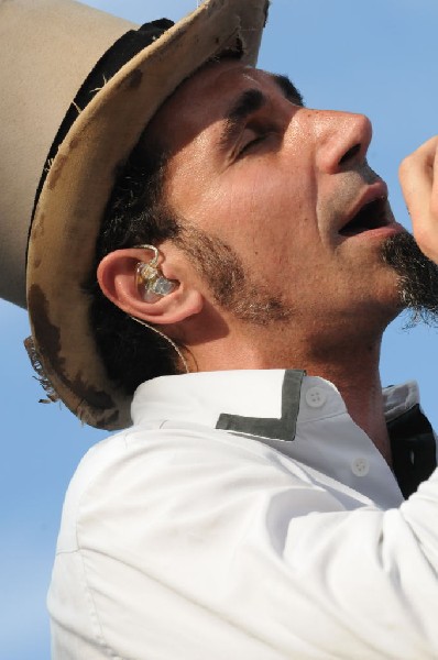 Serj Tankian at Ozzfest 2008, Pizza Hut Park, Frisco, Texas