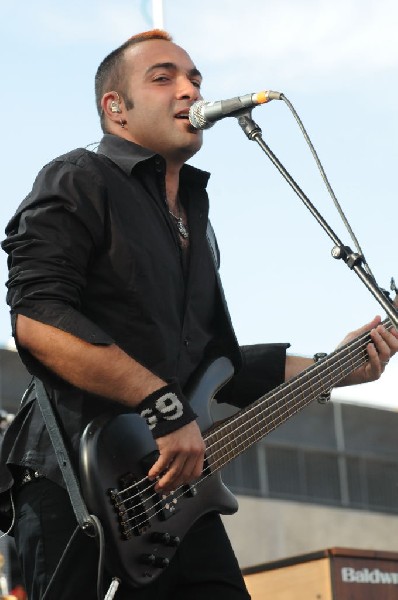 Serj Tankian at Ozzfest 2008, Pizza Hut Park, Frisco, Texas