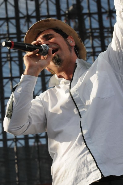 Serj Tankian at Ozzfest 2008, Pizza Hut Park, Frisco, Texas
