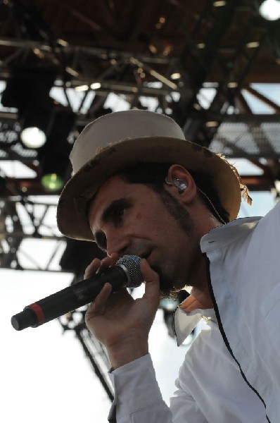 Serj Tankian at Ozzfest 2008, Pizza Hut Park, Frisco, Texas