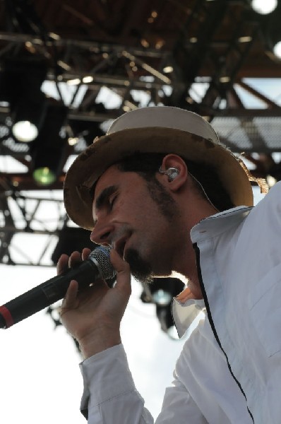 Serj Tankian at Ozzfest 2008, Pizza Hut Park, Frisco, Texas