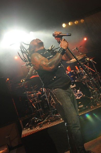 Sevendust at Stubb's BarBQ, Austin, Texas