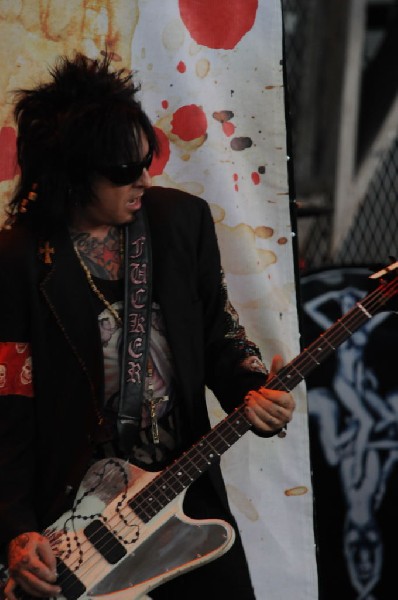 Sixx:A.M. at the Verizon Wireless Amphitheater, Selma, Texas