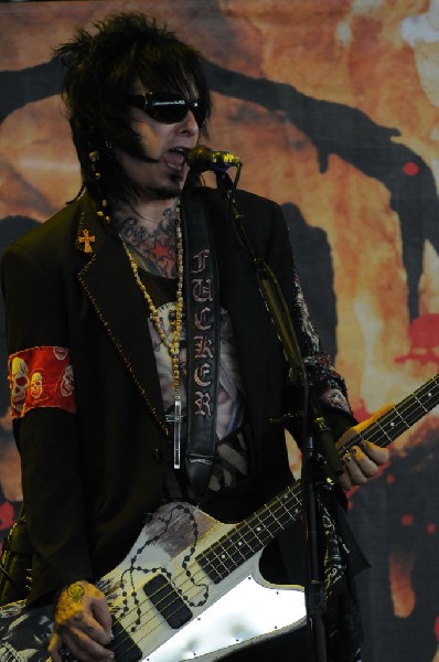 Sixx:A.M. at the Verizon Wireless Amphitheater, Selma, Texas