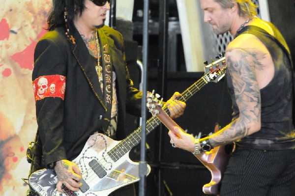 Sixx:A.M. at the Verizon Wireless Amphitheater, Selma, Texas