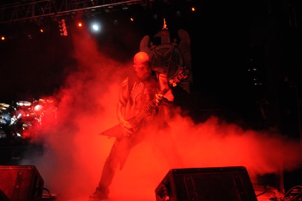 Slayer at Auditorium Shores, Austin, Texas 11/06/2011 - photo by Jeff Barri