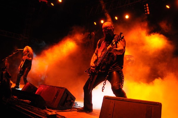 Slayer at Auditorium Shores, Austin, Texas 11/06/2011 - photo by Jeff Barri