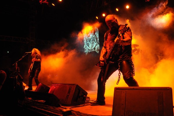 Slayer at Auditorium Shores, Austin, Texas 11/06/2011 - photo by Jeff Barri