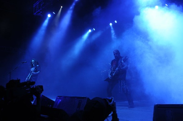 Slayer at Auditorium Shores, Austin, Texas 11/06/2011 - photo by Jeff Barri