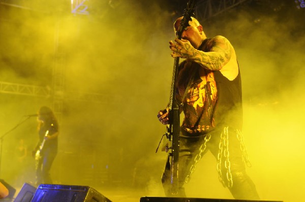 Slayer at Auditorium Shores, Austin, Texas 11/06/2011 - photo by Jeff Barri