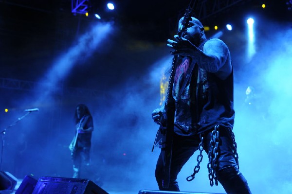 Slayer at Auditorium Shores, Austin, Texas 11/06/2011 - photo by Jeff Barri