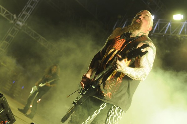 Slayer at Auditorium Shores, Austin, Texas 11/06/2011 - photo by Jeff Barri