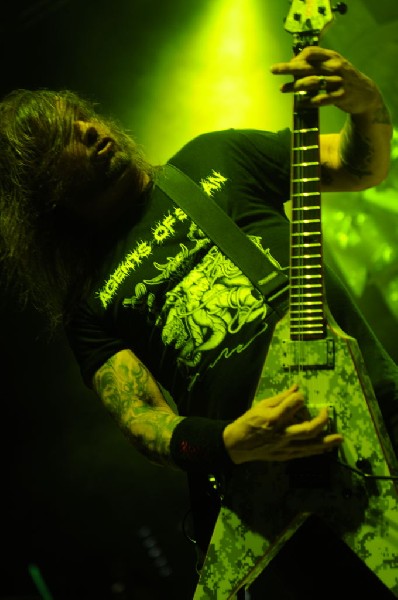 Slayer at Auditorium Shores, Austin, Texas 11/06/2011 - photo by Jeff Barri