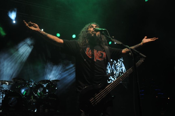 Slayer at Auditorium Shores, Austin, Texas 11/06/2011 - photo by Jeff Barri